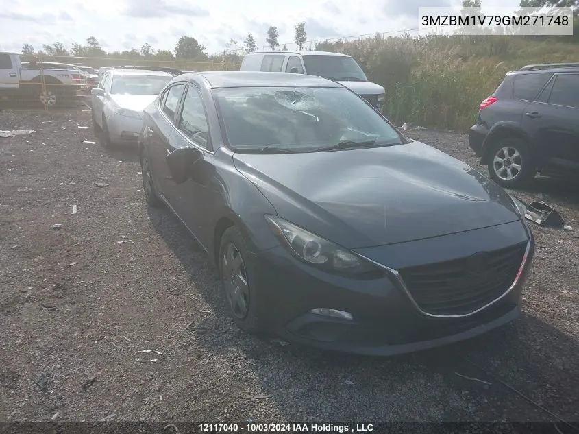 3MZBM1V79GM271748 2016 Mazda Mazda3