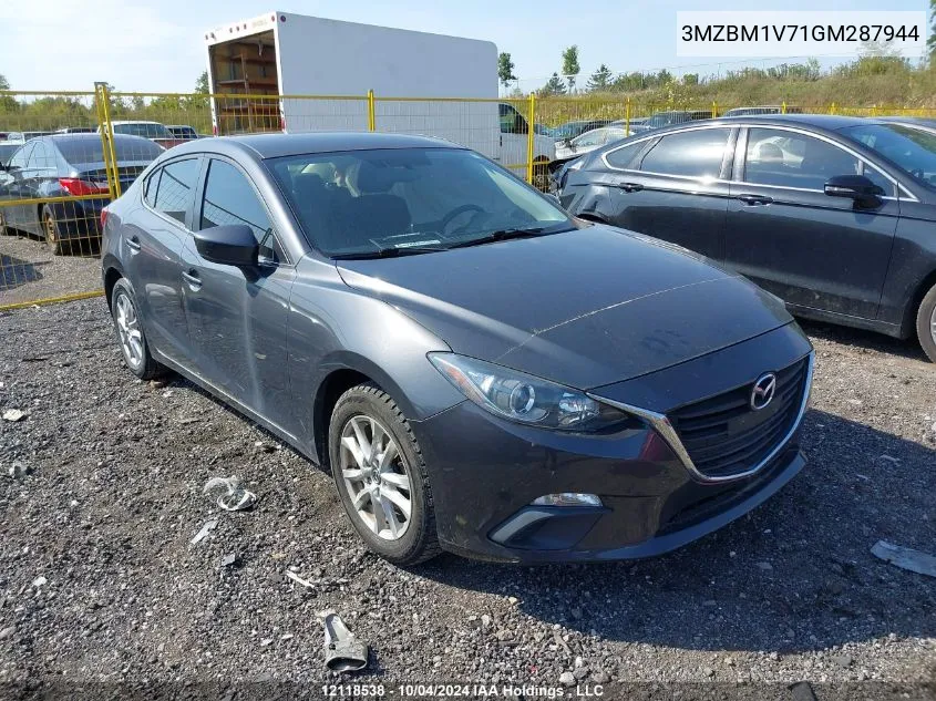 3MZBM1V71GM287944 2016 Mazda Mazda3