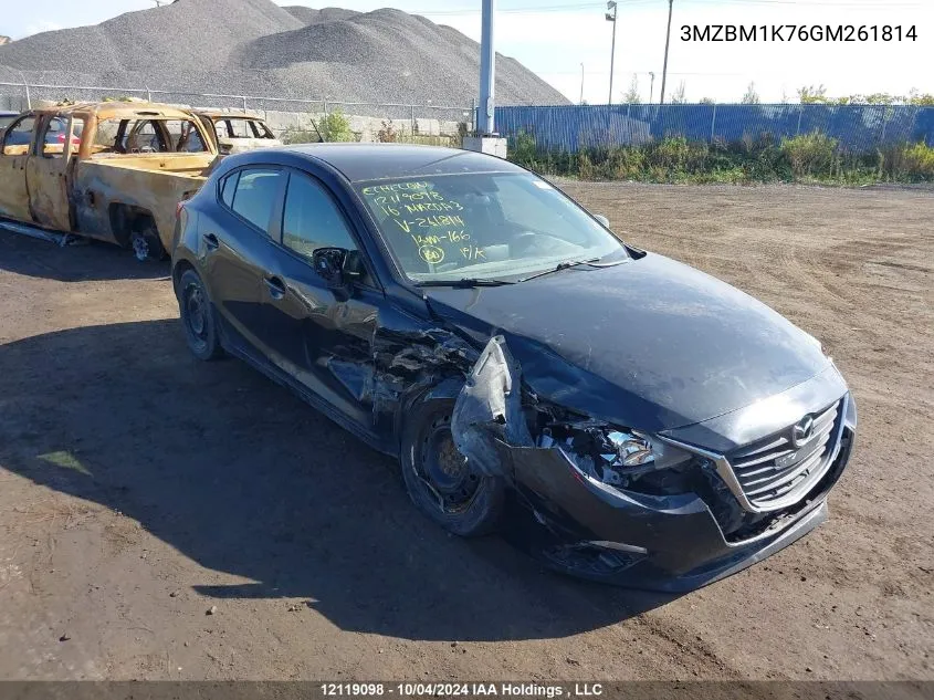 3MZBM1K76GM261814 2016 Mazda Mazda3