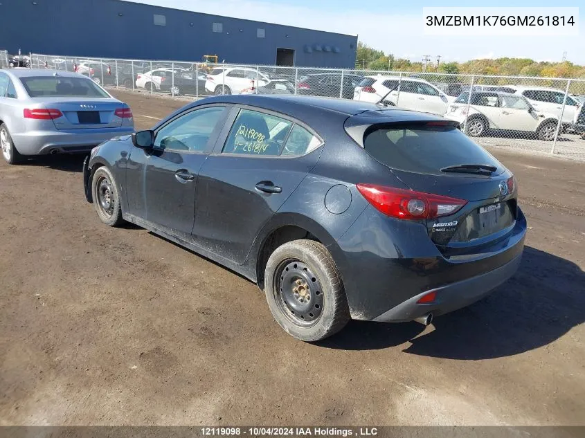 3MZBM1K76GM261814 2016 Mazda Mazda3