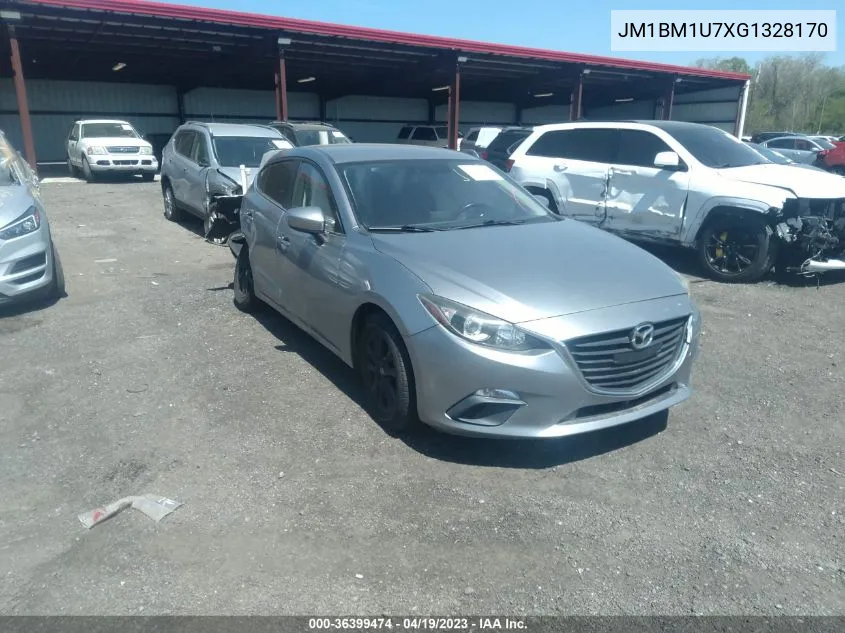 2016 Mazda Mazda3 I Sport VIN: JM1BM1U7XG1328170 Lot: 36399474