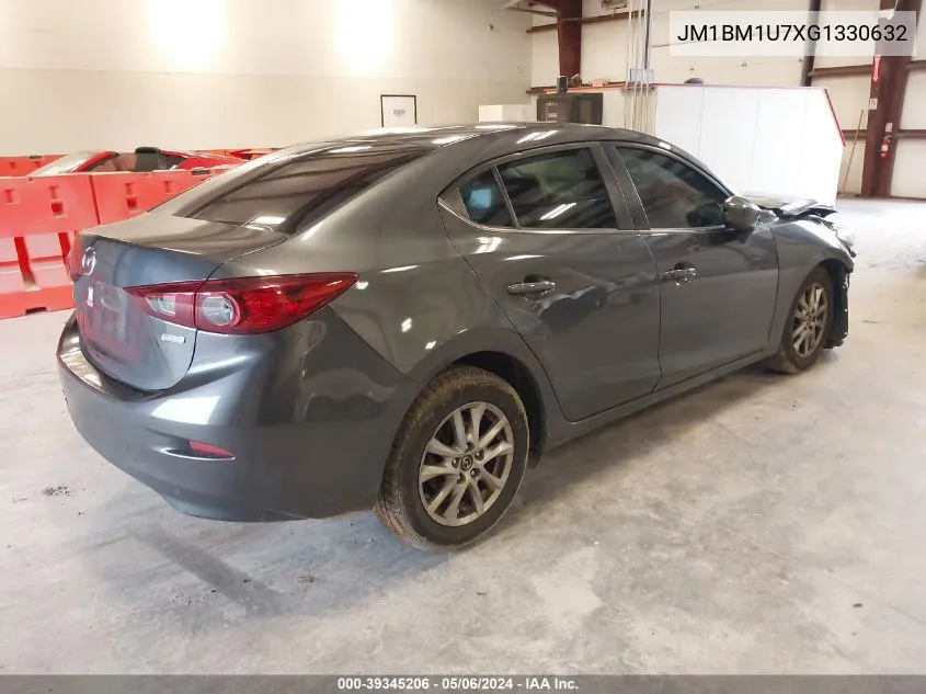 2016 Mazda Mazda3 I Sport VIN: JM1BM1U7XG1330632 Lot: 39345206