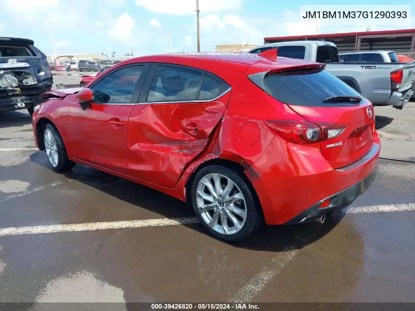 2016 Mazda Mazda3 S Touring VIN: JM1BM1M37G1290393 Lot: 39426820