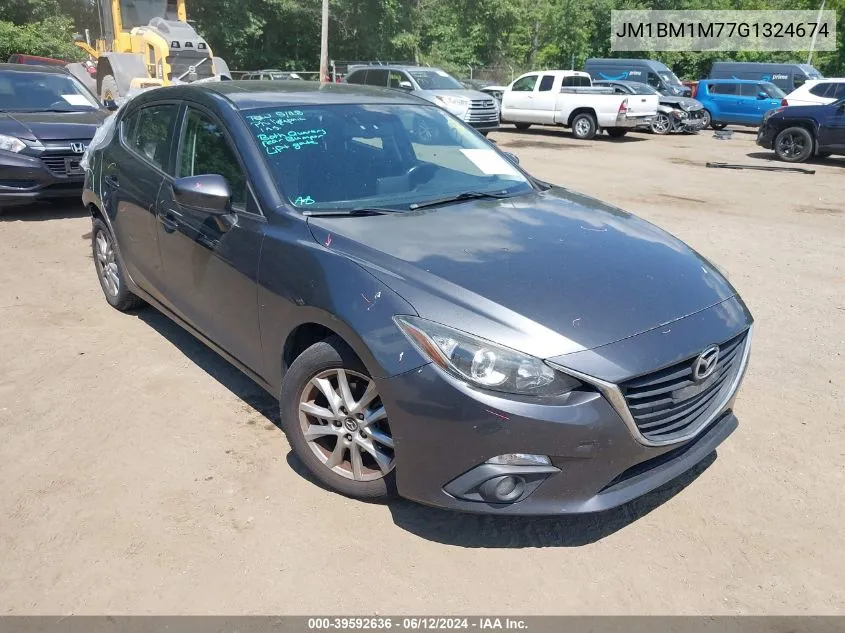 2016 Mazda Mazda3 I Touring VIN: JM1BM1M77G1324674 Lot: 39592636