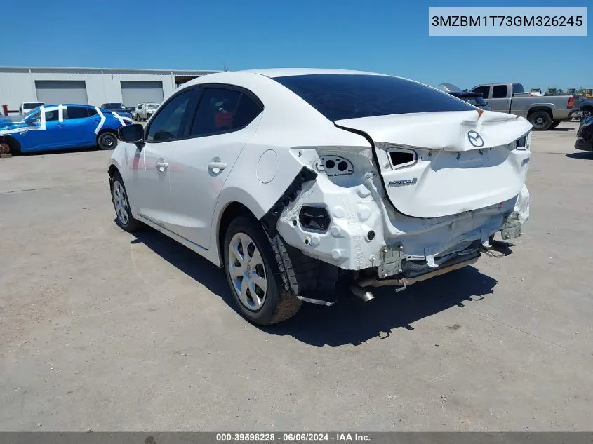 3MZBM1T73GM326245 2016 Mazda Mazda3 I Sport