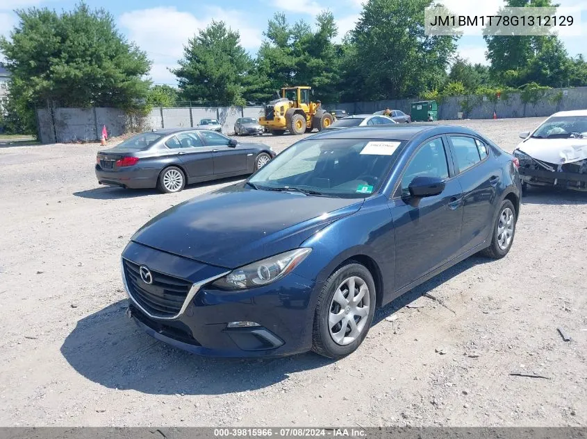 2016 Mazda Mazda3 I Sport VIN: JM1BM1T78G1312129 Lot: 39815966