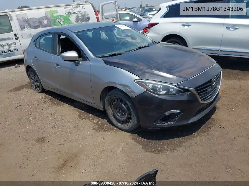 2016 Mazda Mazda3 I Sport VIN: JM1BM1J78G1343206 Lot: 39830428