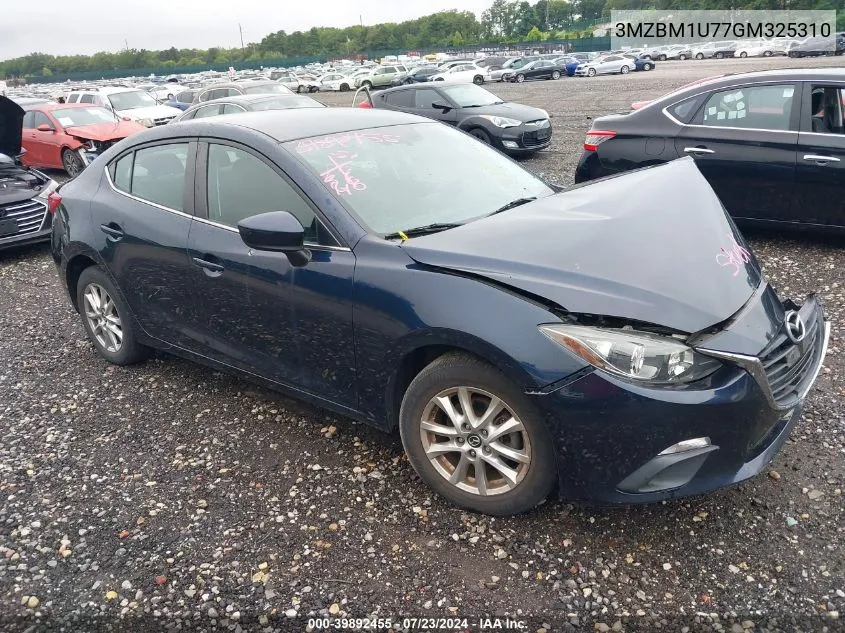 2016 Mazda Mazda3 I Sport VIN: 3MZBM1U77GM325310 Lot: 39892455