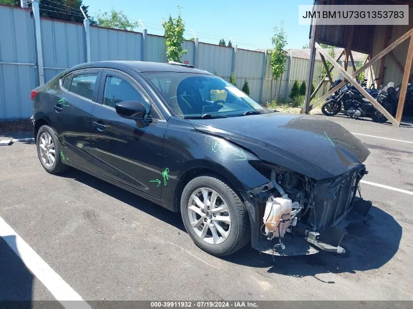 2016 Mazda Mazda3 I Sport VIN: JM1BM1U73G1353783 Lot: 39911932