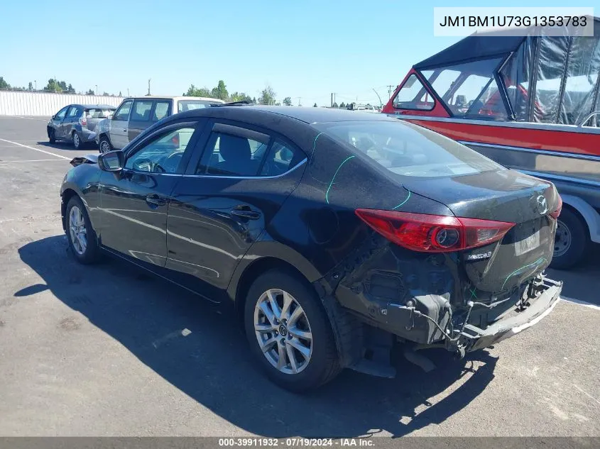 2016 Mazda Mazda3 I Sport VIN: JM1BM1U73G1353783 Lot: 39911932