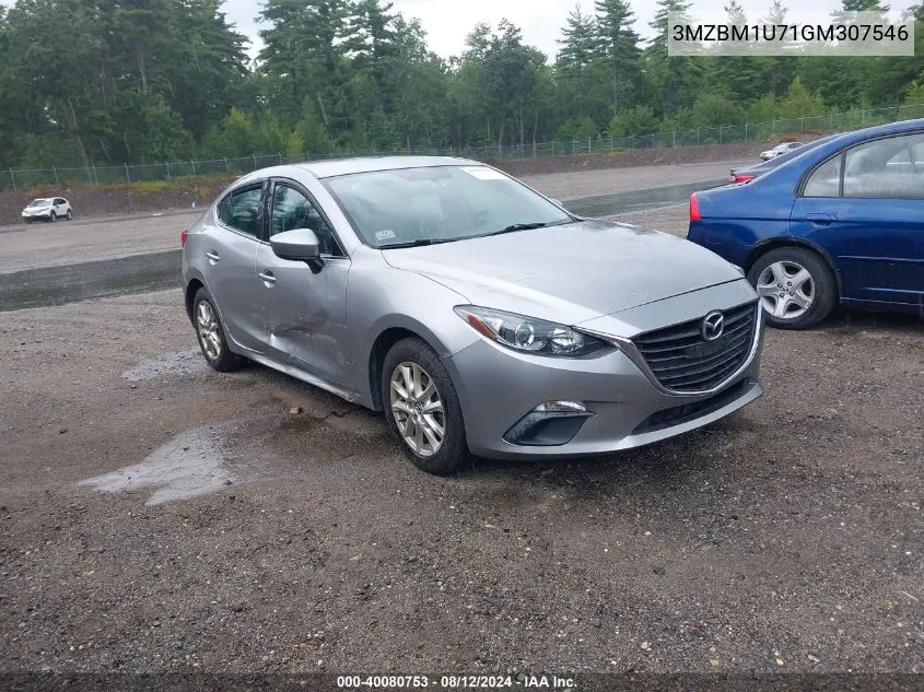 2016 Mazda Mazda3 I Sport VIN: 3MZBM1U71GM307546 Lot: 40080753