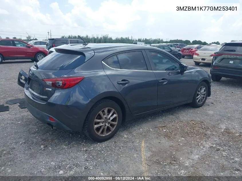 2016 Mazda Mazda3 I Sport VIN: 3MZBM1K77GM253401 Lot: 40092055