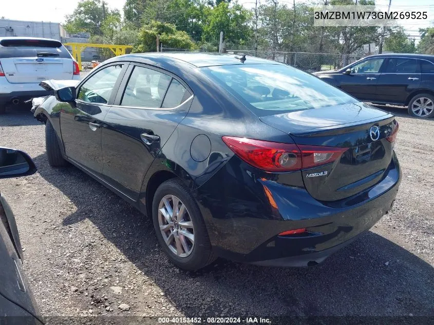 2016 Mazda Mazda3 I Touring VIN: 3MZBM1W73GM269525 Lot: 40153452