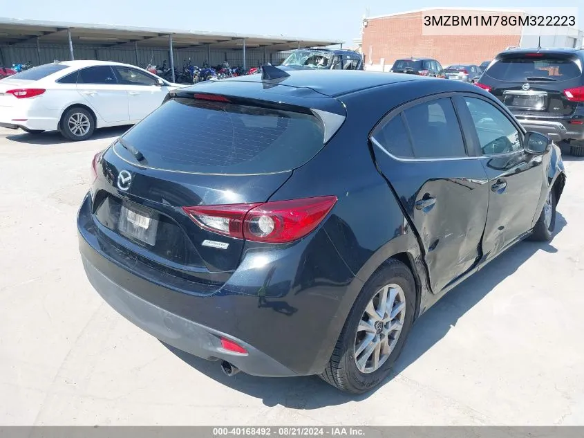 3MZBM1M78GM322223 2016 Mazda Mazda3 I Touring