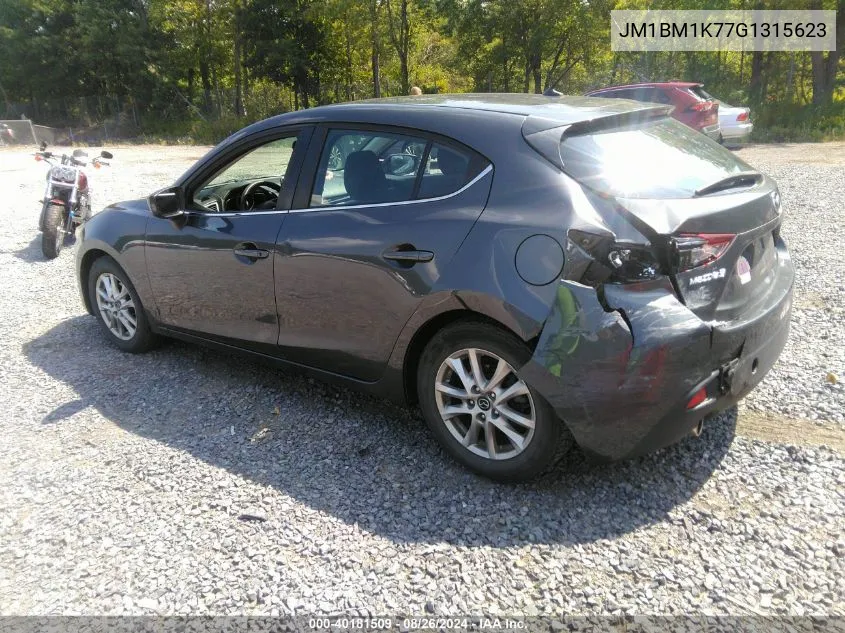 2016 Mazda Mazda3 I Sport VIN: JM1BM1K77G1315623 Lot: 40181509