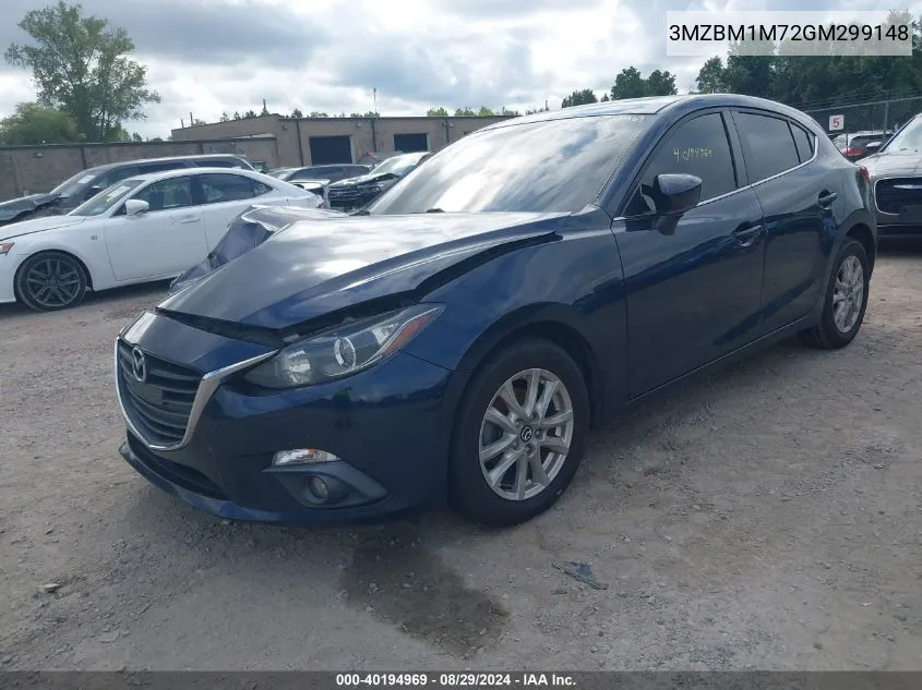 2016 Mazda Mazda3 I Touring VIN: 3MZBM1M72GM299148 Lot: 40194969