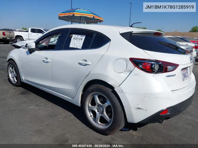 JM1BM1K78G1285919 2016 Mazda Mazda3 I Sport