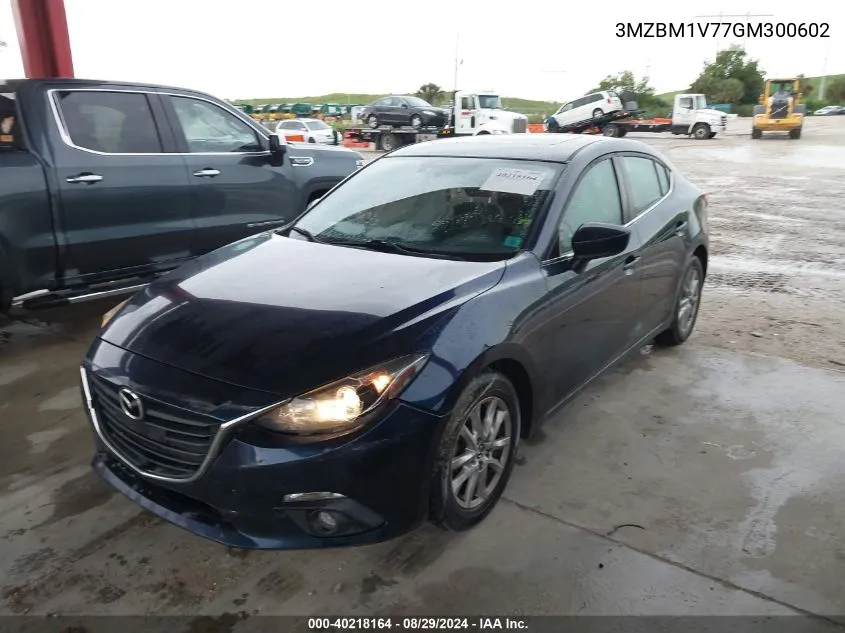 2016 Mazda Mazda3 I Touring VIN: 3MZBM1V77GM300602 Lot: 40218164