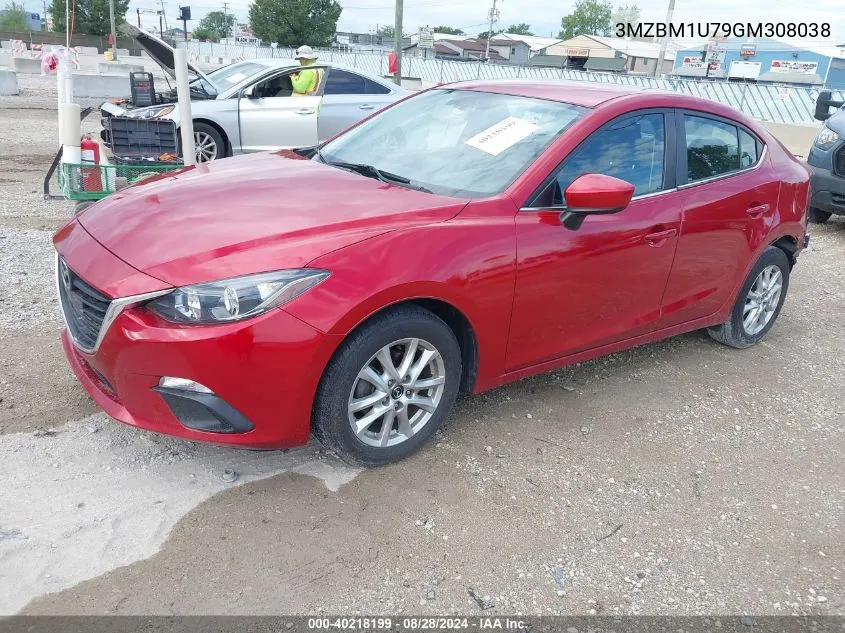 2016 Mazda Mazda3 I Sport VIN: 3MZBM1U79GM308038 Lot: 40218199