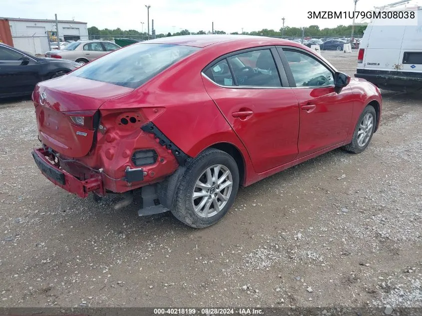 3MZBM1U79GM308038 2016 Mazda Mazda3 I Sport