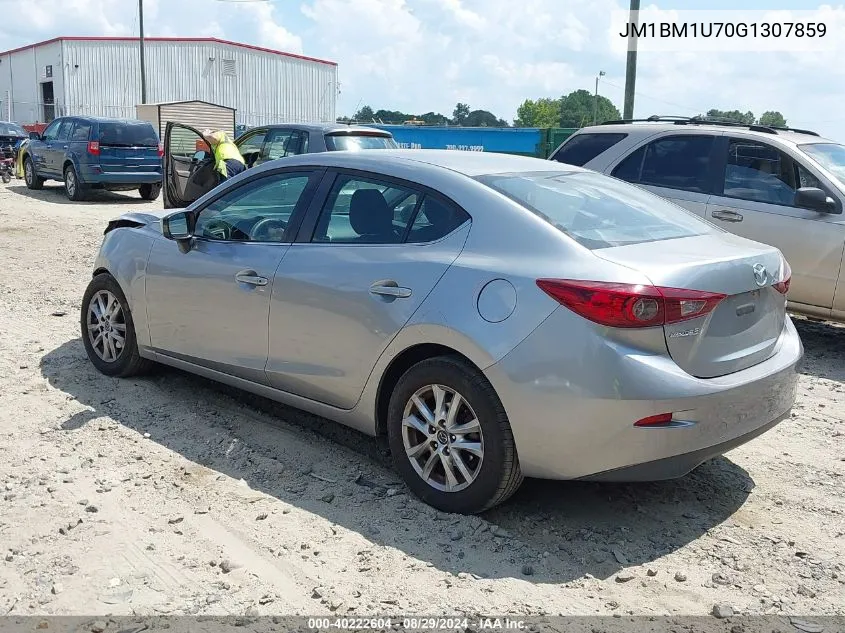 2016 Mazda Mazda3 I Sport VIN: JM1BM1U70G1307859 Lot: 40222604