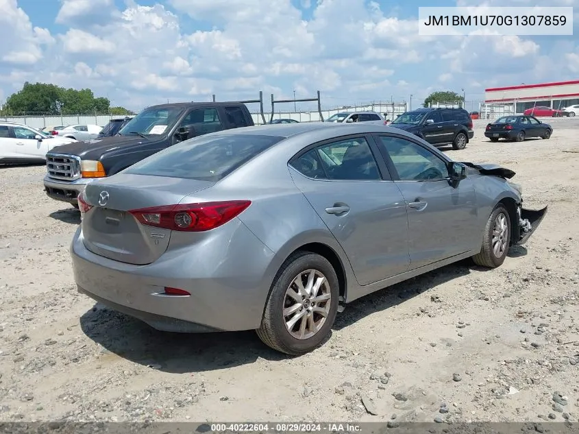 2016 Mazda Mazda3 I Sport VIN: JM1BM1U70G1307859 Lot: 40222604