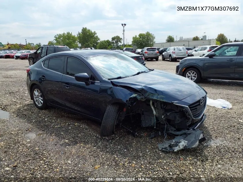 2016 Mazda Mazda3 I Grand Touring VIN: 3MZBM1X77GM307692 Lot: 40229504