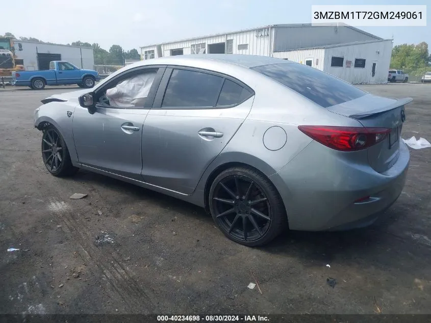 3MZBM1T72GM249061 2016 Mazda Mazda3 I Sport