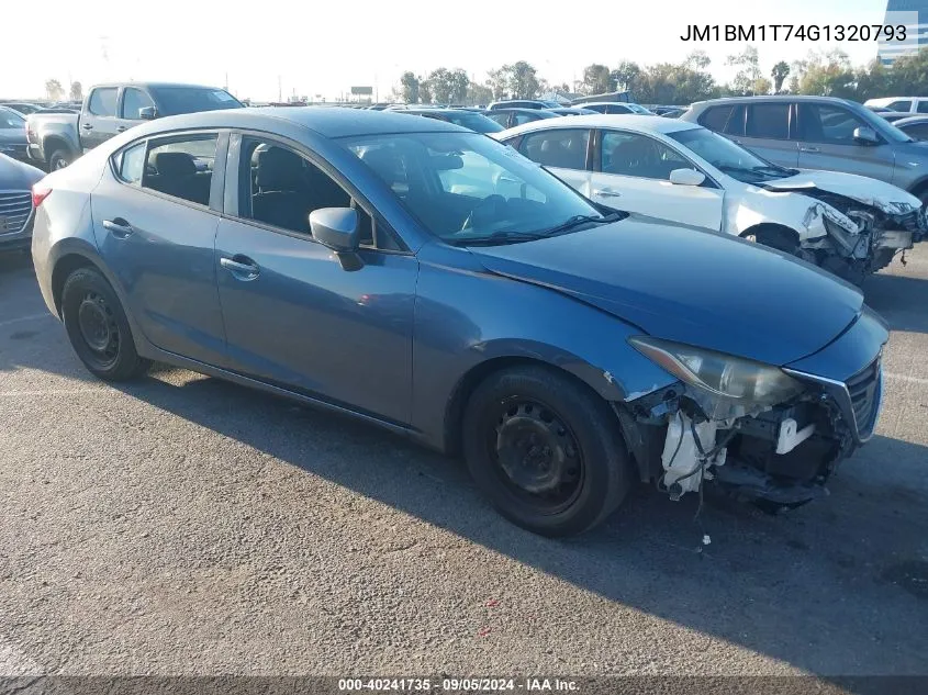 JM1BM1T74G1320793 2016 Mazda Mazda3 Sport