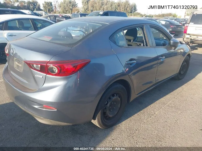 JM1BM1T74G1320793 2016 Mazda Mazda3 Sport