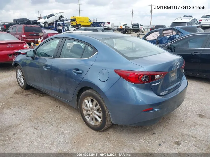 JM1BM1U77G1331656 2016 Mazda Mazda3 I Sport