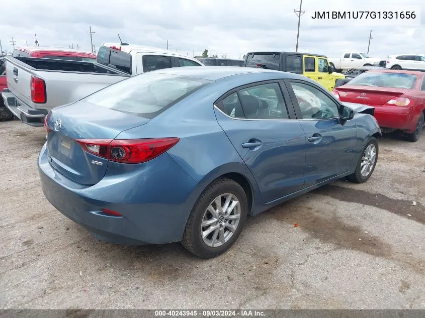 2016 Mazda Mazda3 I Sport VIN: JM1BM1U77G1331656 Lot: 40243945