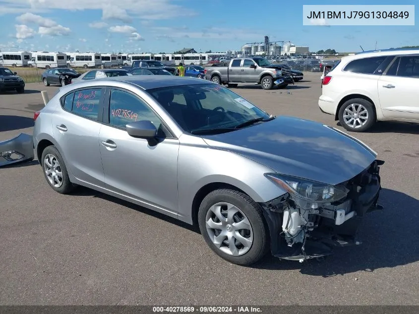 2016 Mazda Mazda3 I Sport VIN: JM1BM1J79G1304849 Lot: 40278569