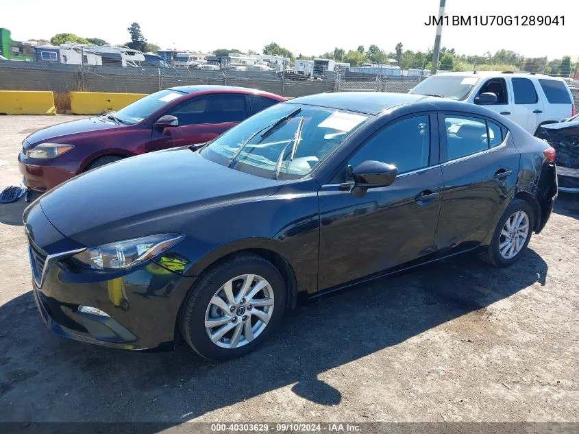 JM1BM1U70G1289041 2016 Mazda Mazda3 Sport