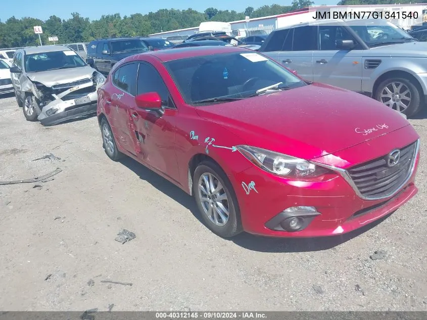 2016 Mazda Mazda3 I Grand Touring VIN: JM1BM1N77G1341540 Lot: 40312145