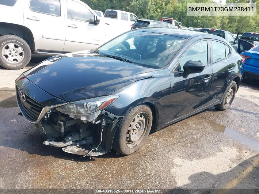 3MZBM1T73GM238411 2016 Mazda Mazda3 I Sport