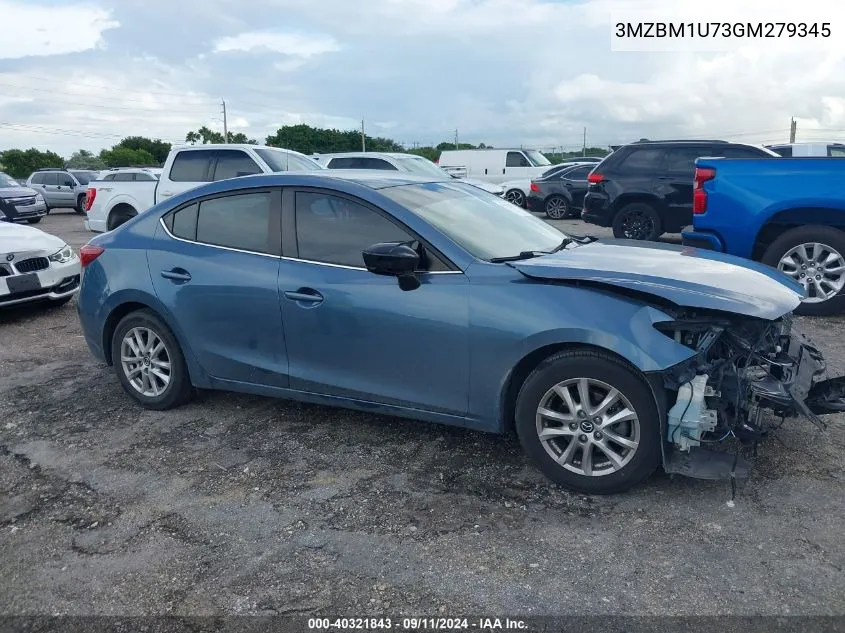 3MZBM1U73GM279345 2016 Mazda Mazda3 I Sport