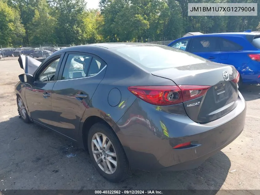 2016 Mazda Mazda3 I Sport VIN: JM1BM1U7XG1279004 Lot: 40322562