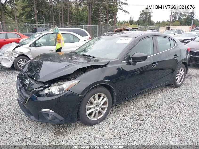 2016 Mazda 3 Touring VIN: JM1BM1V76G1321876 Lot: 40339515