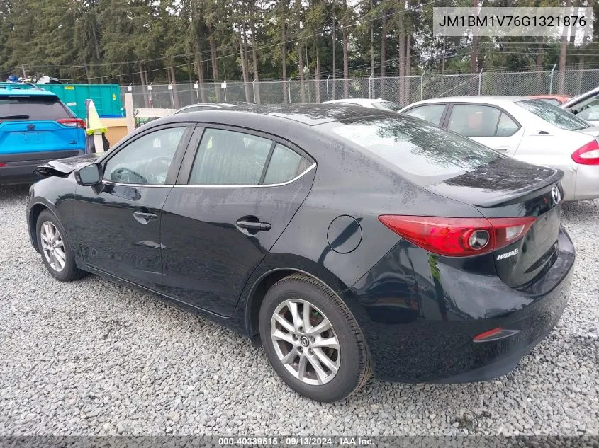 2016 Mazda 3 Touring VIN: JM1BM1V76G1321876 Lot: 40339515