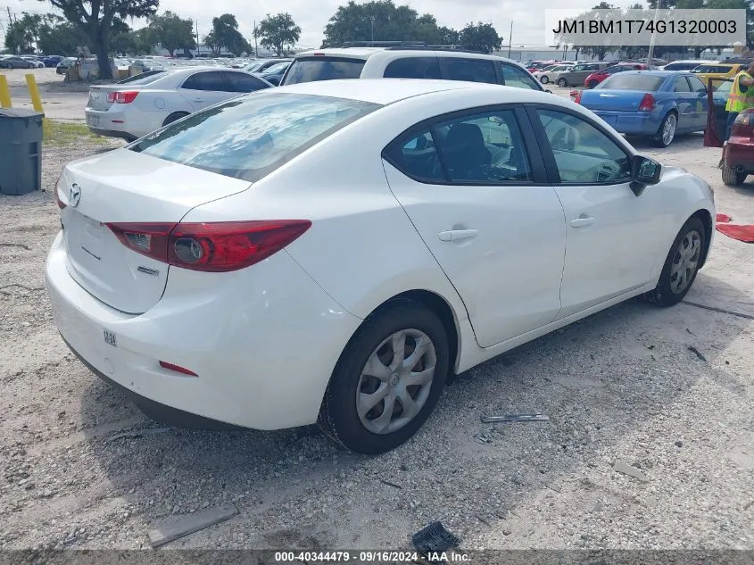 JM1BM1T74G1320003 2016 Mazda Mazda3 I Sport