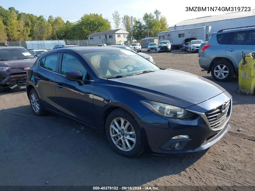 2016 Mazda Mazda3 I Grand Touring VIN: 3MZBM1N74GM319723 Lot: 40379102