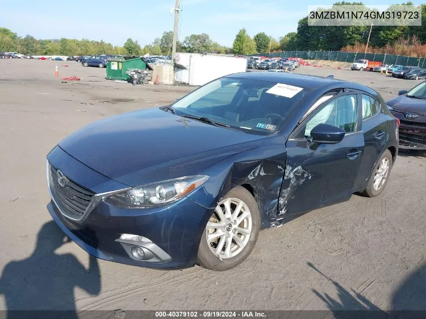 2016 Mazda Mazda3 I Grand Touring VIN: 3MZBM1N74GM319723 Lot: 40379102