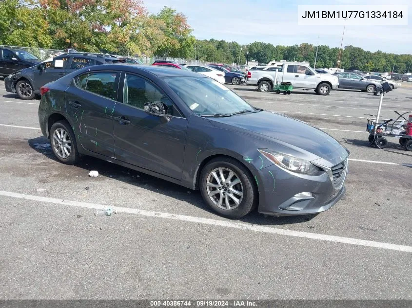 2016 Mazda Mazda3 I Sport VIN: JM1BM1U77G1334184 Lot: 40386744