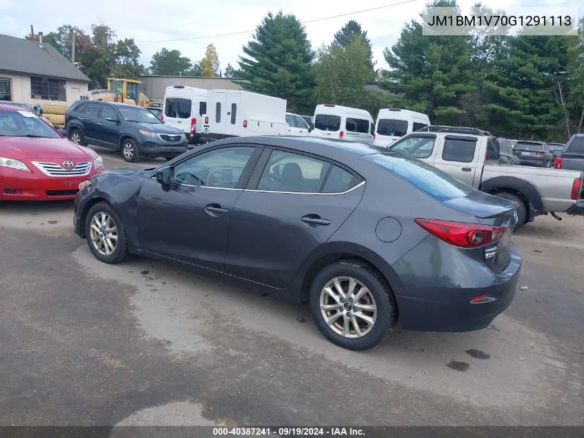 JM1BM1V70G1291113 2016 Mazda Mazda3 I Touring