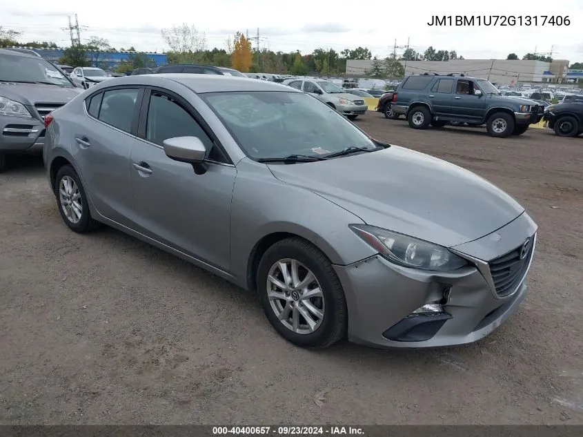 JM1BM1U72G1317406 2016 Mazda Mazda3 Sport