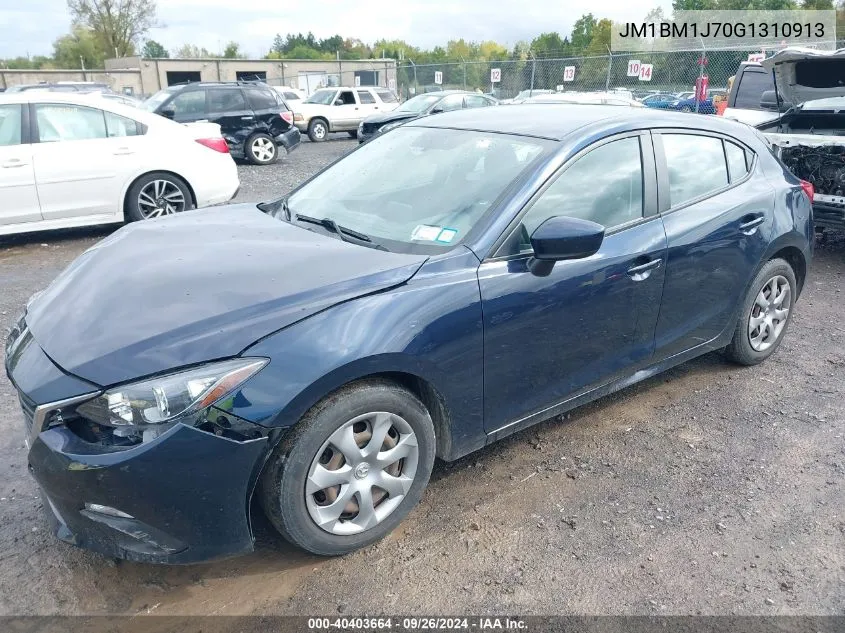 JM1BM1J70G1310913 2016 Mazda Mazda3 I Sport