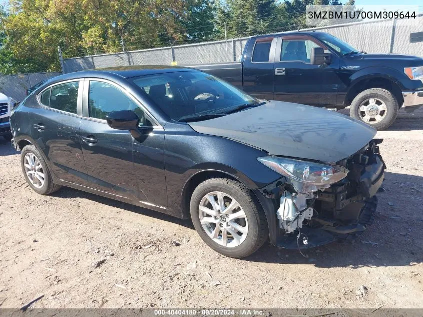 2016 Mazda Mazda3 I Sport VIN: 3MZBM1U70GM309644 Lot: 40404180