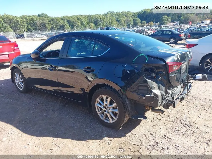 2016 Mazda Mazda3 I Sport VIN: 3MZBM1U70GM309644 Lot: 40404180