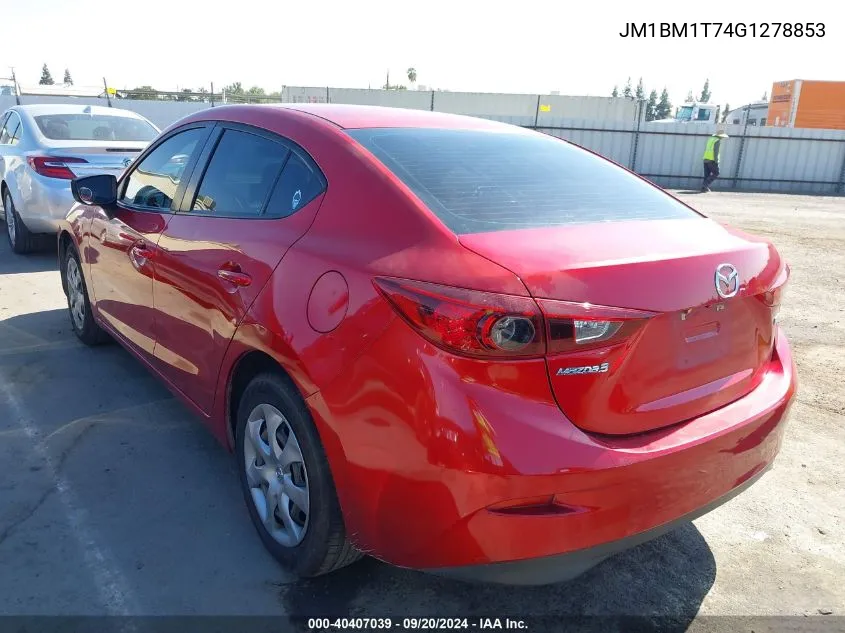 JM1BM1T74G1278853 2016 Mazda Mazda3 I Sport